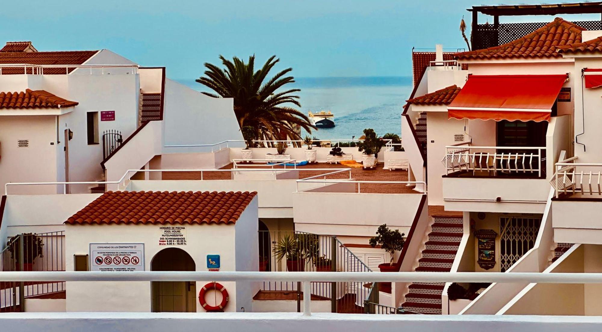 ロスクリスティアーノスLuxury Diamond - Ocean View, Big Terraces, Air Con, Wifiアパートメント エクステリア 写真
